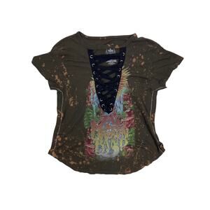 Trunk LTD‎ Zac Brown Band Country Music Size Medium Shirt Distressed USA Western